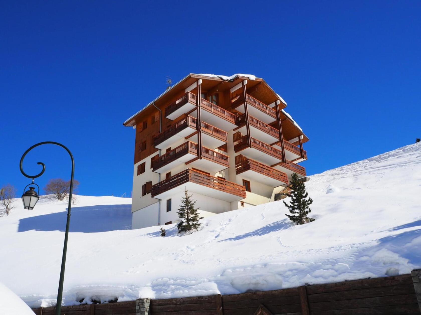 Residence Tetras Lyre - Appartement Duplex - Depart Et Retour Skis Aux Pieds - Balcon Mae-0204 Сен-Мартен-де-Бельвіль Екстер'єр фото